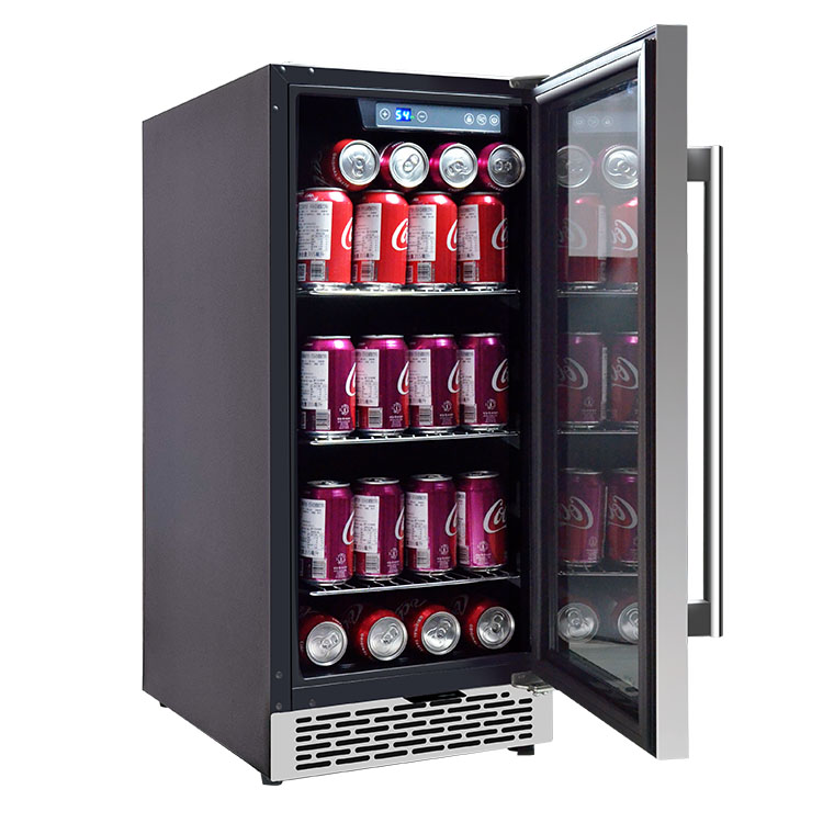 Wine Beer Fridge Dual Zone - Réfrigérateur de Bar à boissons OEM,