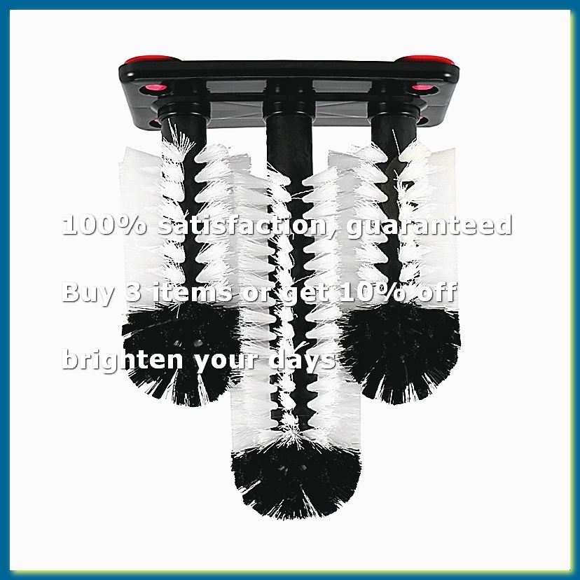 Wine & Beer Unlimited Spirits Photos - Lave-verres à 3 brosses avec base