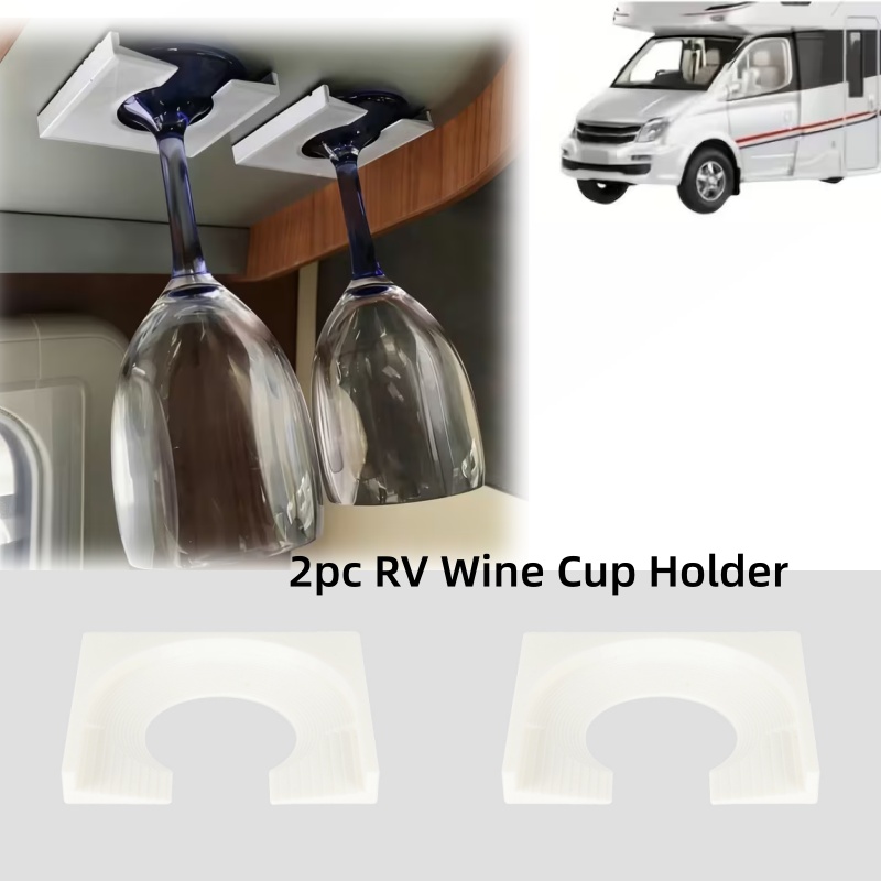 Wine & Beer Unlimited Spirits Photos - Porte-gobelet à vin pour camping-car, 2