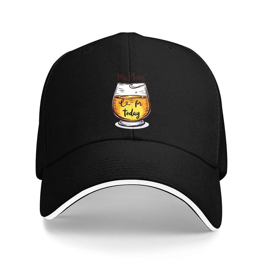 Beer And Wine Quote - Casquette de baseball My Plans Beer,