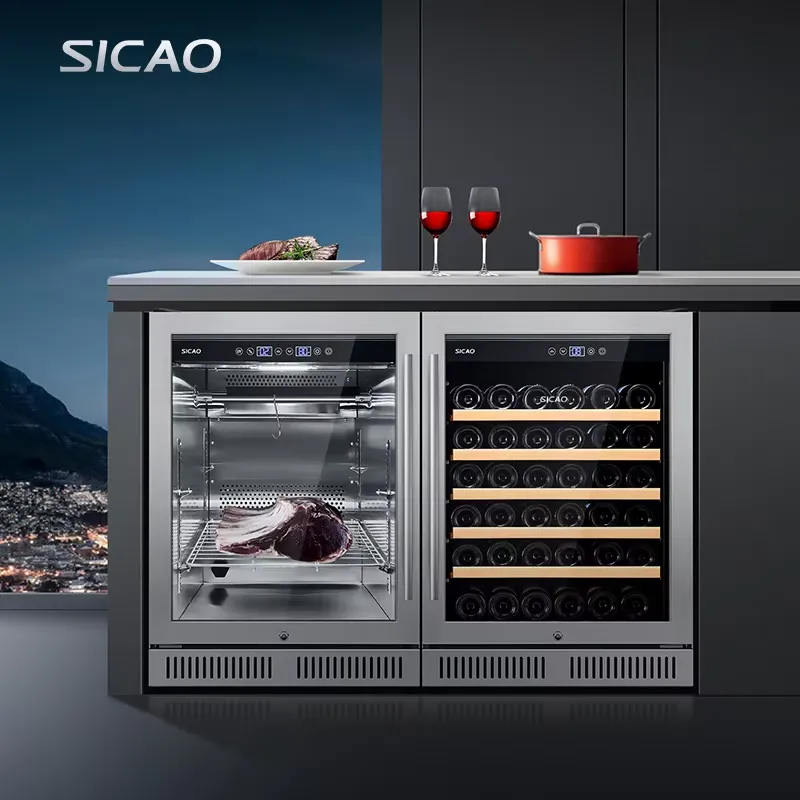 Wine Beer Fridge Dual Zone - Réfrigérateur à vin et bière sous