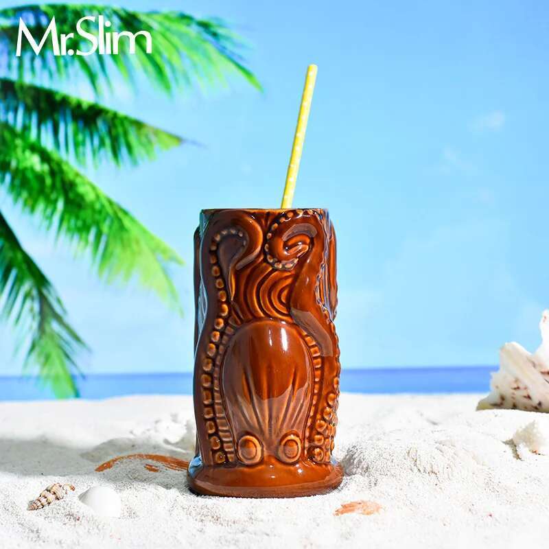 Wine Beer Mix Drink - Verre à cocktail TIKI Bar Hawaï