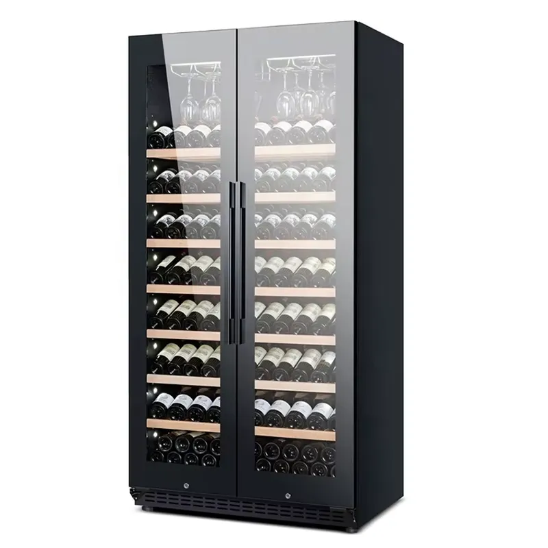 Wine Beer Fridge Dual Zone - Réfrigérateur à vin grande capacité 735L,