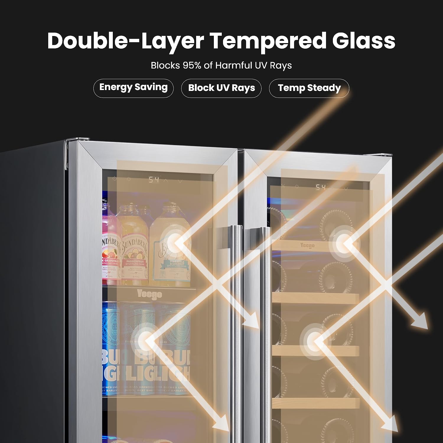 Réfrigérateur à vin et boisson - Wine Beer Fridge Dual Zone avis et prix
