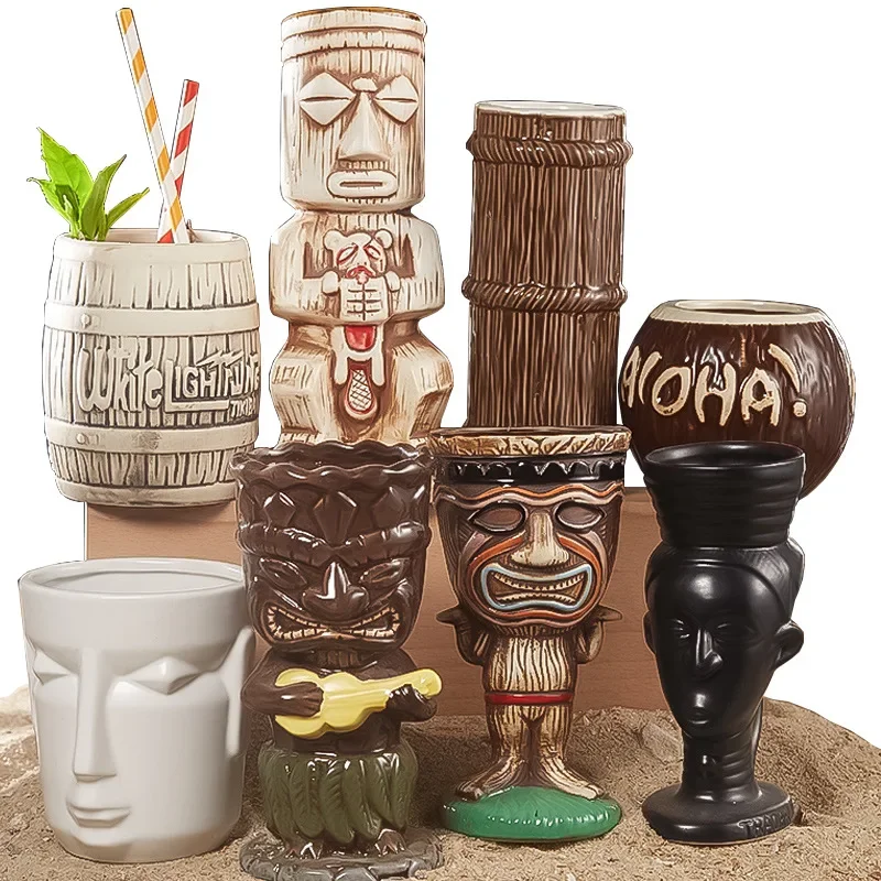 Tasse Tiki hawaïenne de 60 typ - Wine With Beer Cocktail avis et prix