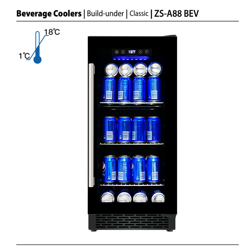 Réfrigérateur de Bar à boisson - Wine Beer Fridge Dual Zone avis et prix