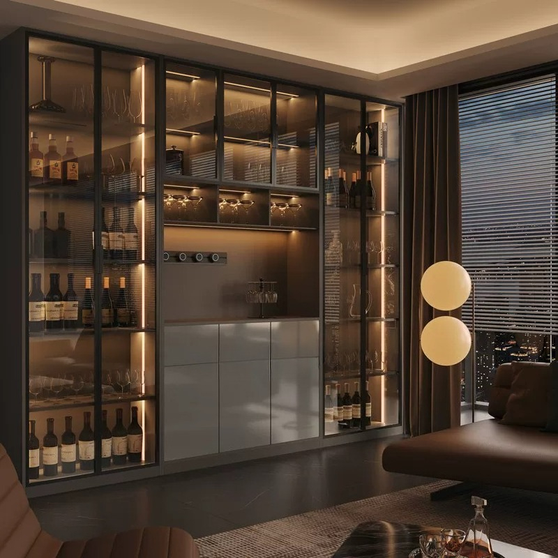 Meuble de rangement de luxe lé - Wine & Beer Unlimited Spirits Photos avis et prix