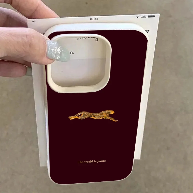 Coque de téléphone souple léop - Wine & Beer Unlimited Spirits Photos avis et prix
