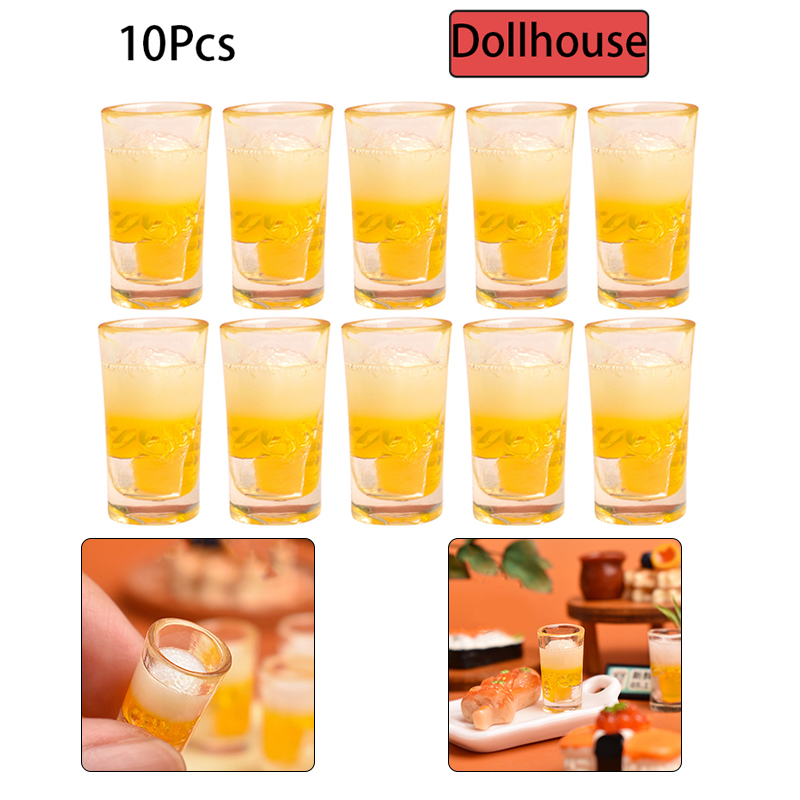 10 pièces jouet Miniature cuis - Wine Beer Drink avis et prix