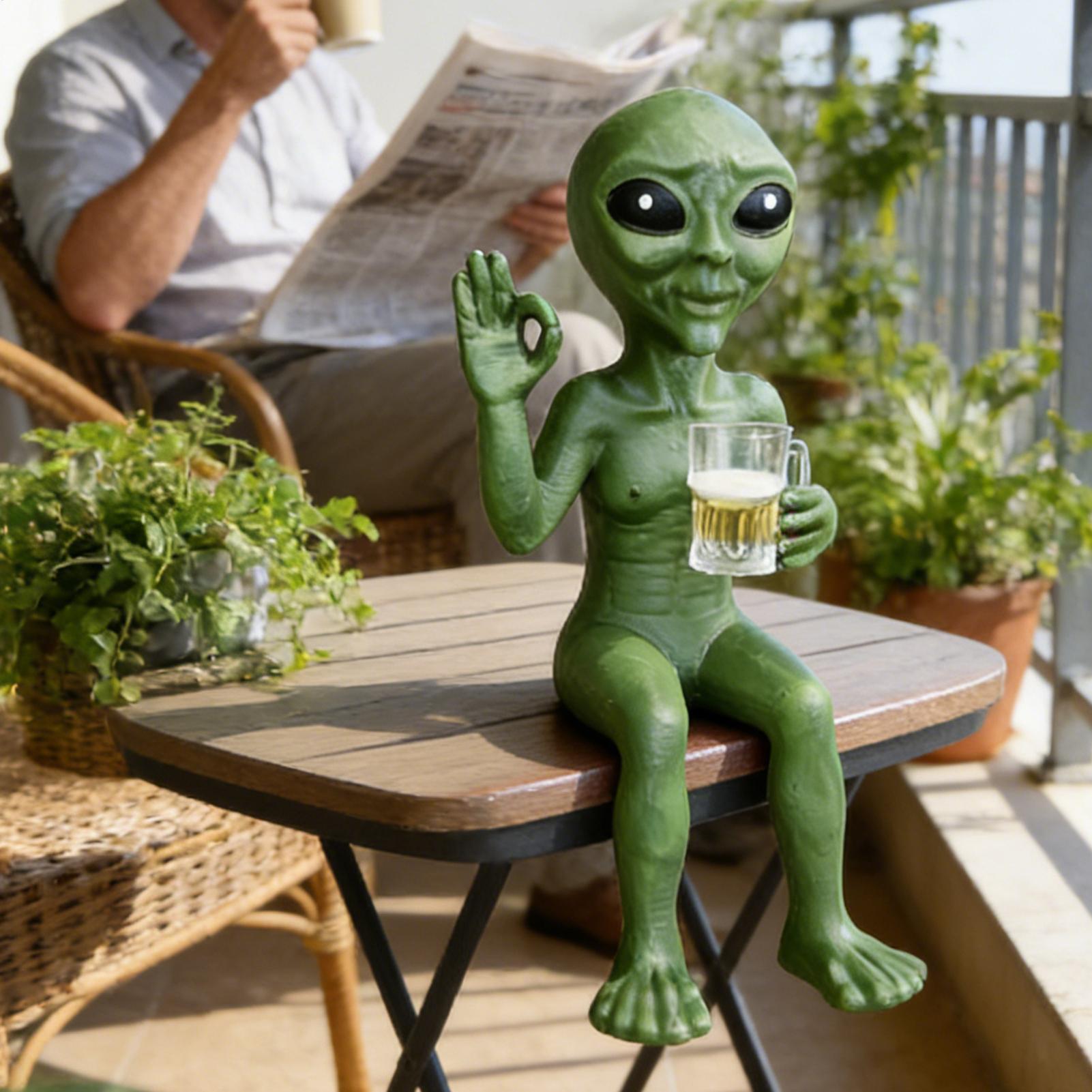 Figurines amusantes en résine, - Wine Beer Drink avis et prix