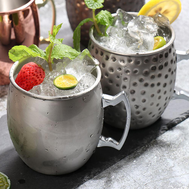 Tasse mule de moscou en acier  - Wine With Beer Cocktail avis et prix