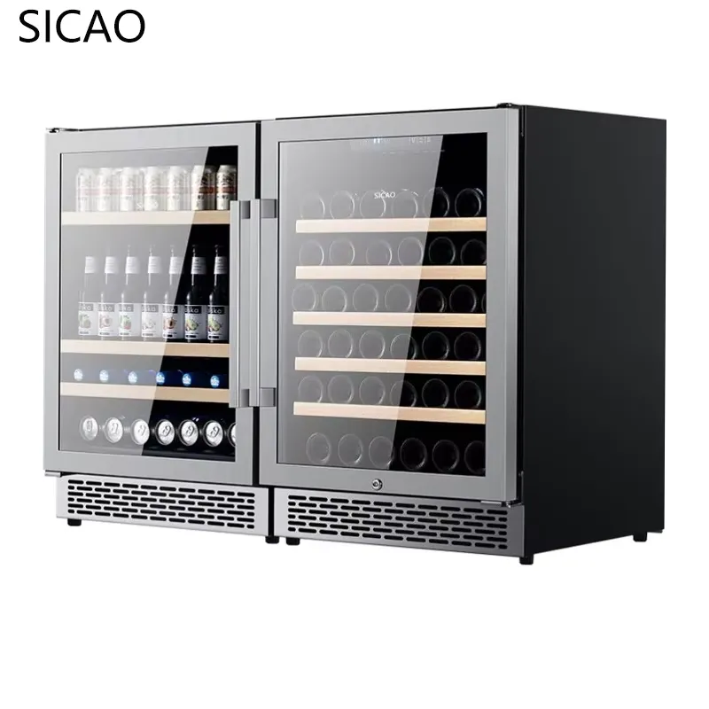 Réfrigérateur à vin et bière à - Wine Beer Fridge Dual Zone avis et prix