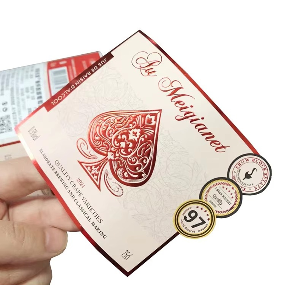Étiquettes de bouteilles de ma - Wine Beer Brand avis et prix