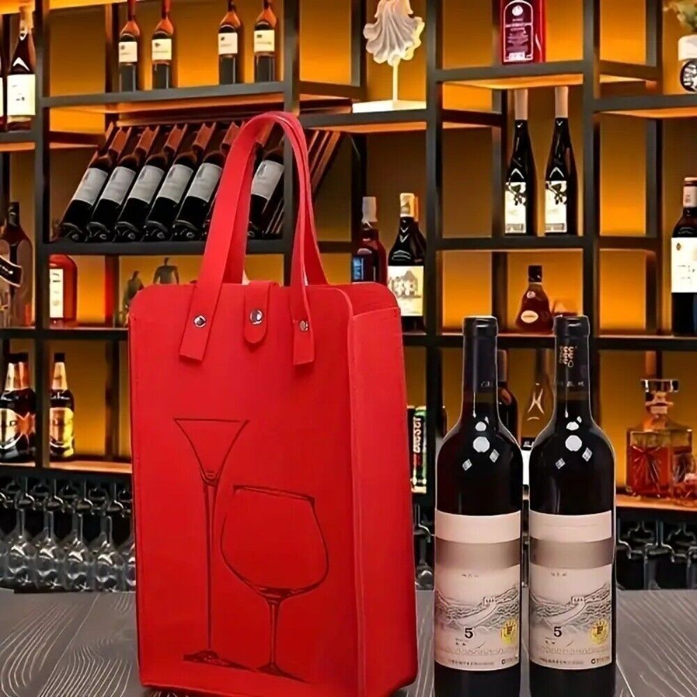 Sac à vin en feutre de haute q - Wine & Beer Unlimited Spirits Photos avis et prix