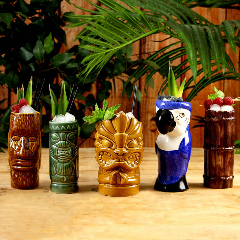 Tasses Tiki Hawaïennes, Tasses - Wine With Beer Cocktail avis et prix