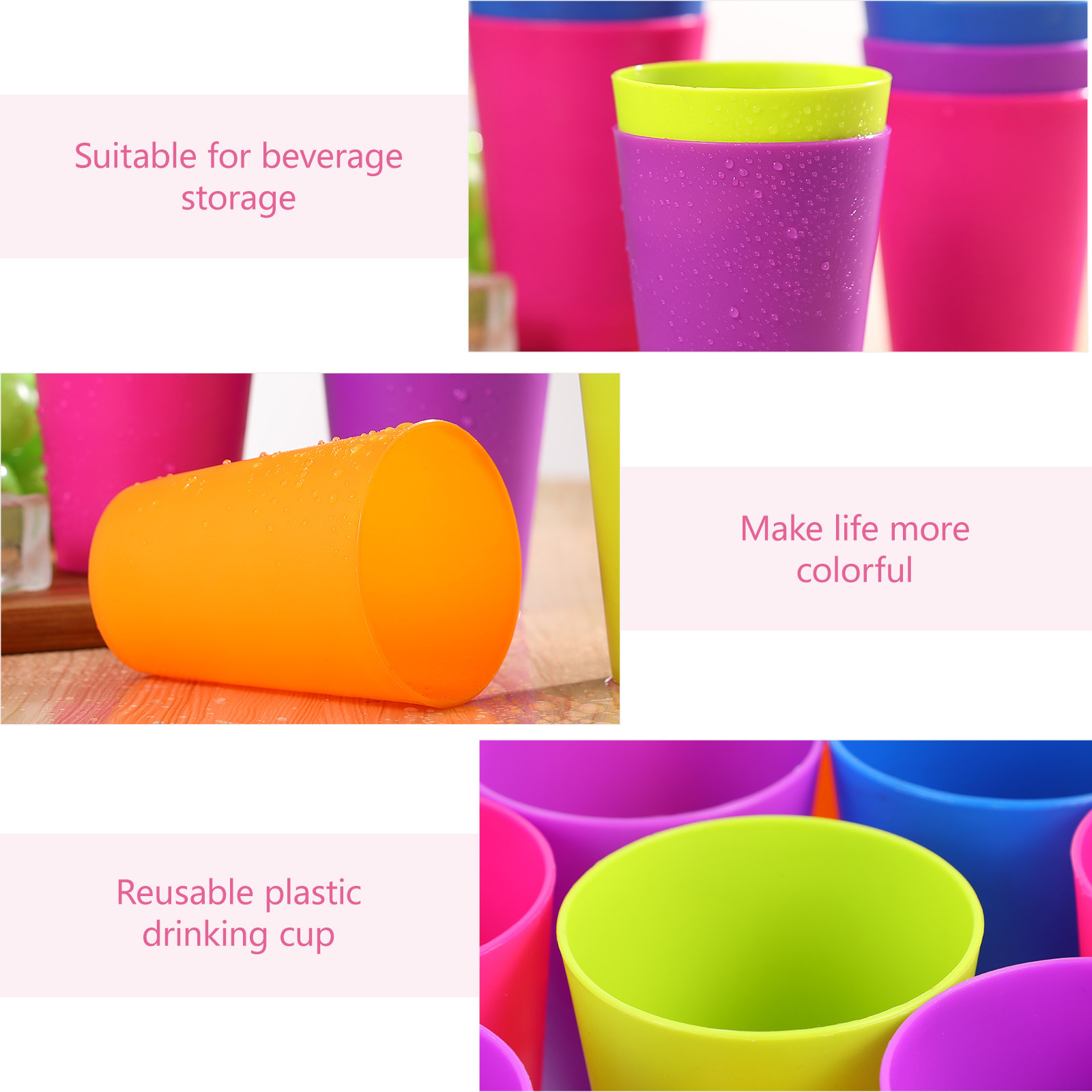 Gobelets en plastique de coule - Wine Beer Mix Drink avis et prix