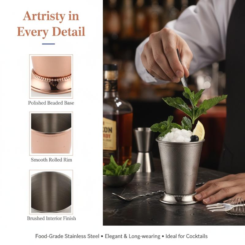 Mug à Julep en acier inoxydabl - Wine Beer Mix Drink avis et prix