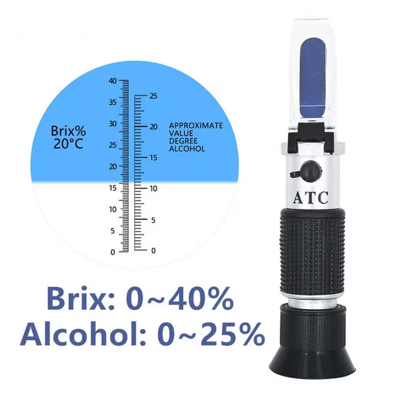 Nouveau Réfractomètre de densi - Wine Beer Brand avis et prix