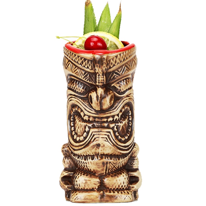 Mug Tiki en céramique, 400ml,  - Wine With Beer Cocktail avis et prix