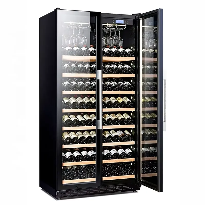 Réfrigérateur à vin grande cap - Wine Beer Fridge Dual Zone avis et prix